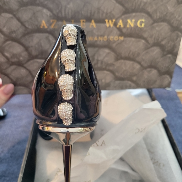 Azalea Wang skull embellished heels - Picture 5 of 5